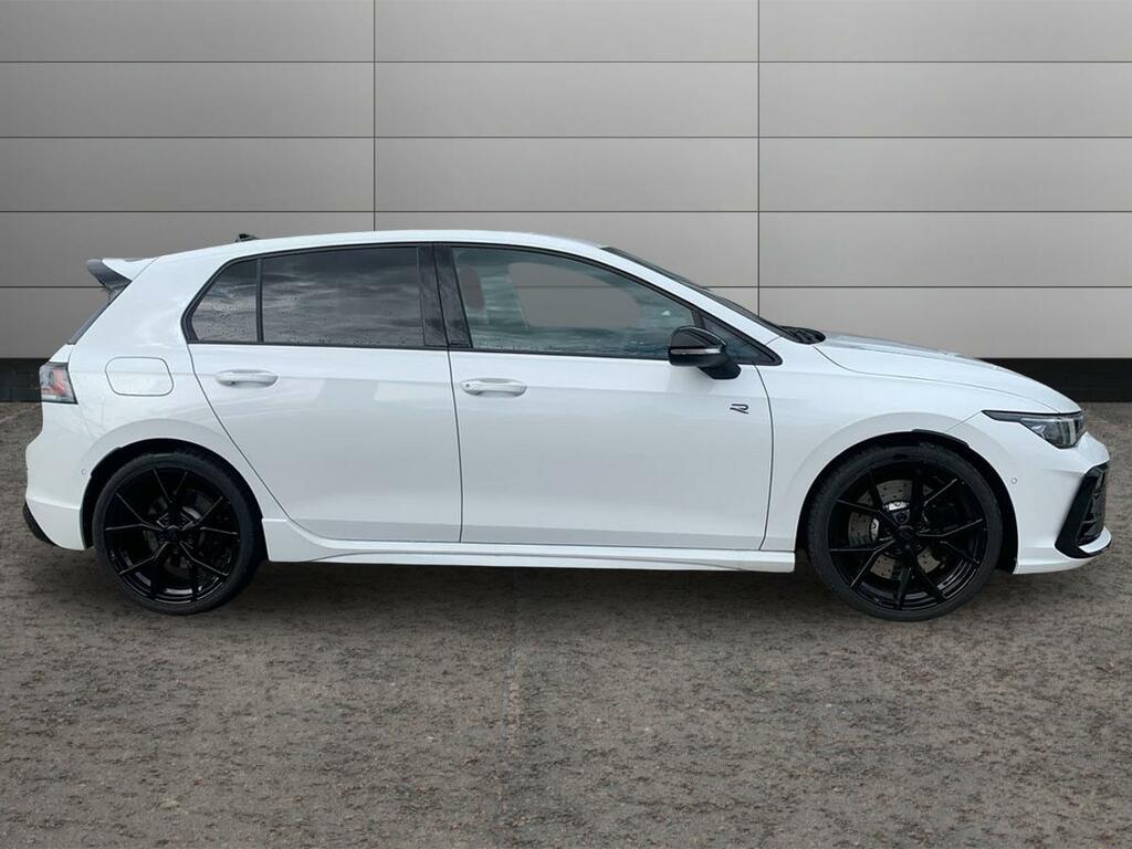 Volkswagen Golf 2.0 Tsi 333 R Black Edition 4Motion Dsg SY75VBG White #4