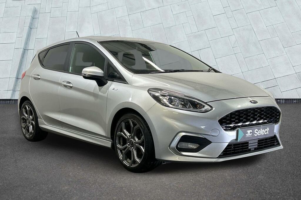 Ford Fiesta 1.0T Ecoboost St-line Euro 6 Ss Silver
