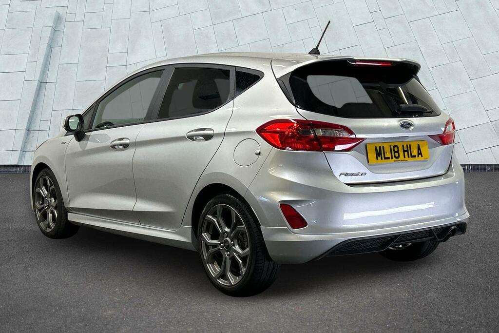 Ford Fiesta 1.0T Ecoboost St-line Euro 6 Ss ML18HLA Silver #2
