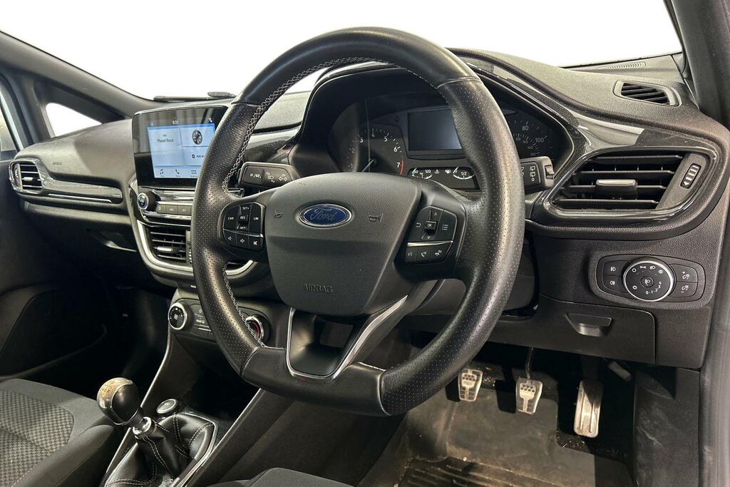 Ford Fiesta 1.0T Ecoboost St-line Euro 6 Ss ML18HLA Silver #6