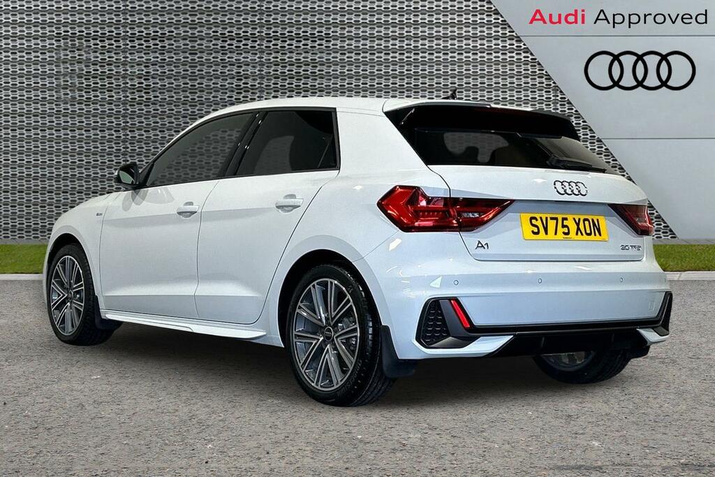 Audi A1 S Line 30 Tfsi 116 Ps 6-Speed SV75XON White #3