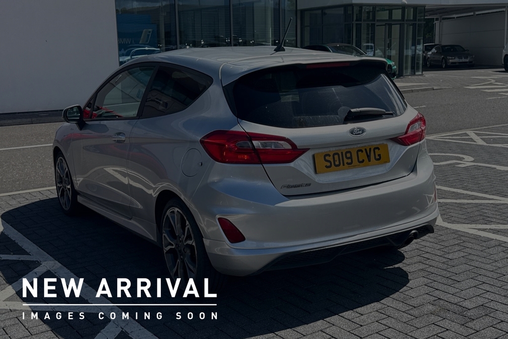 Ford Fiesta 1.0T Ecoboost St-line Euro 6 Ss SO19CVG Silver #3