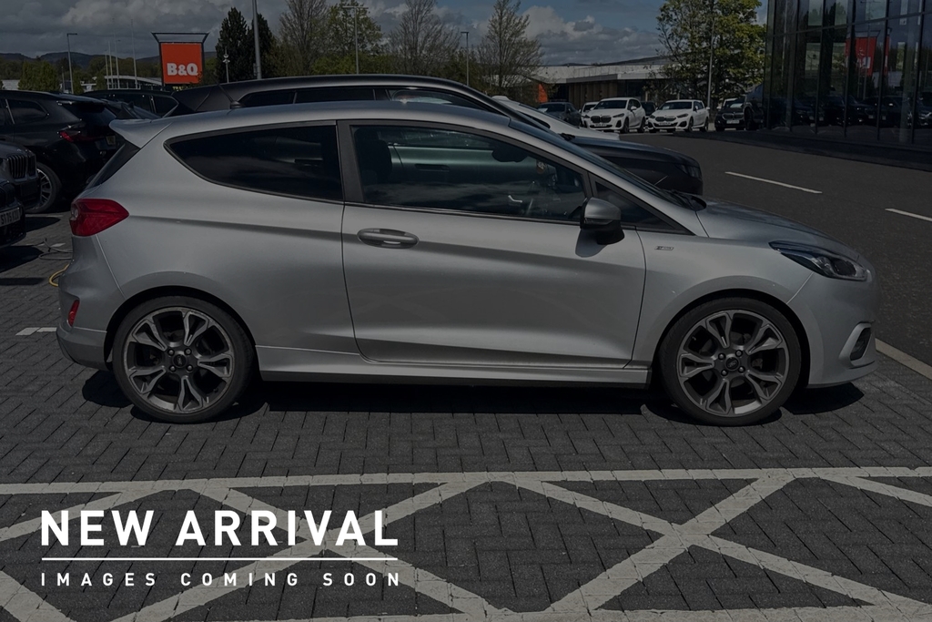 Ford Fiesta 1.0T Ecoboost St-line Euro 6 Ss SO19CVG Silver #4