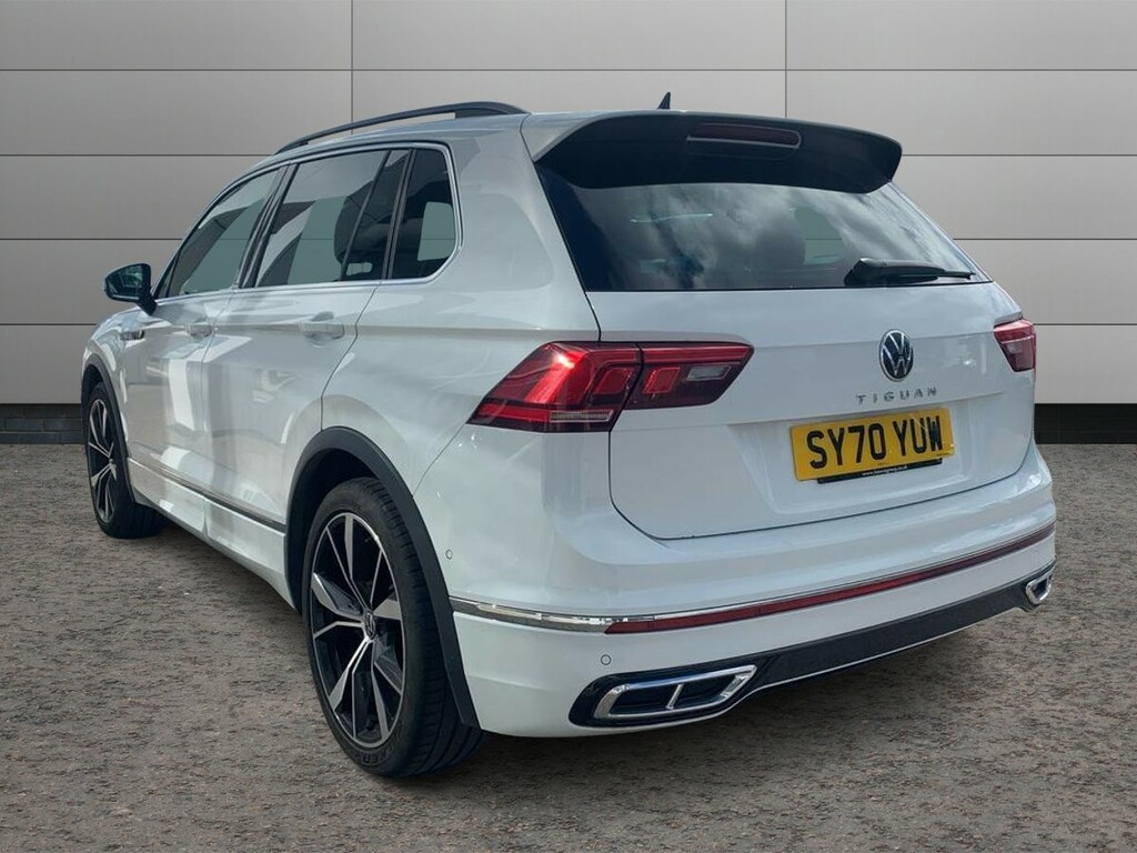 Volkswagen Tiguan 1.5 Tsi 150 R-line Dsg SY70YUW White #3