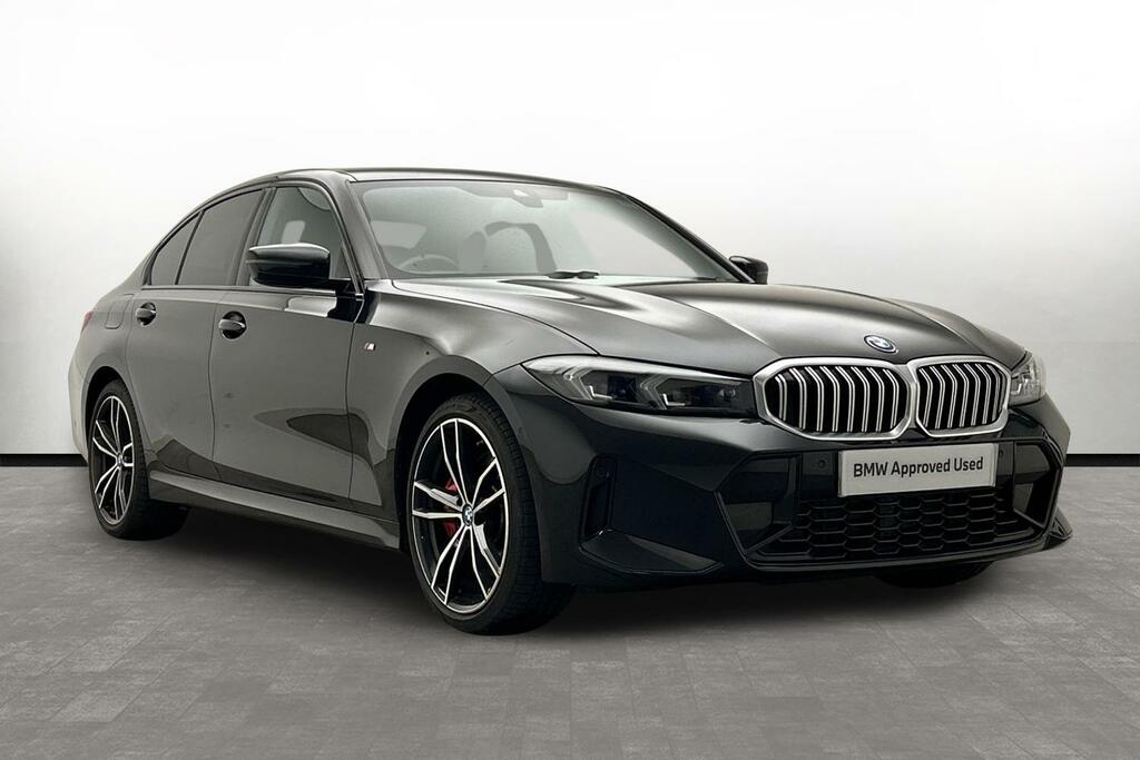BMW 3 Series 330E M Sport Saloon Black