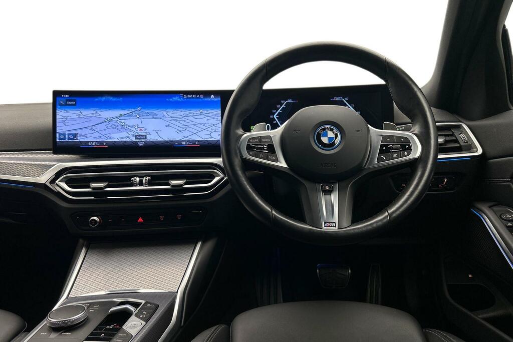 BMW 3 Series 330E M Sport Saloon MC73EEW Black #5