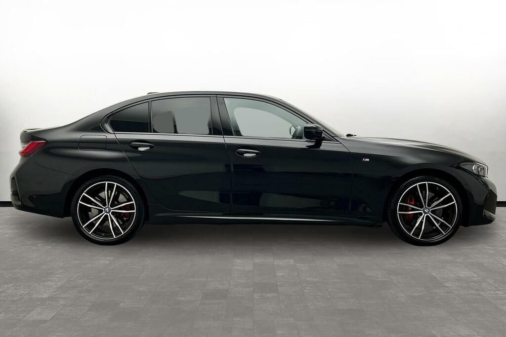 BMW 3 Series 330E M Sport Saloon MC73EEW Black #3
