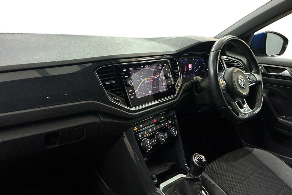 Volkswagen T-Roc 1.6 Tdi R-line DF19UBM Blue #2