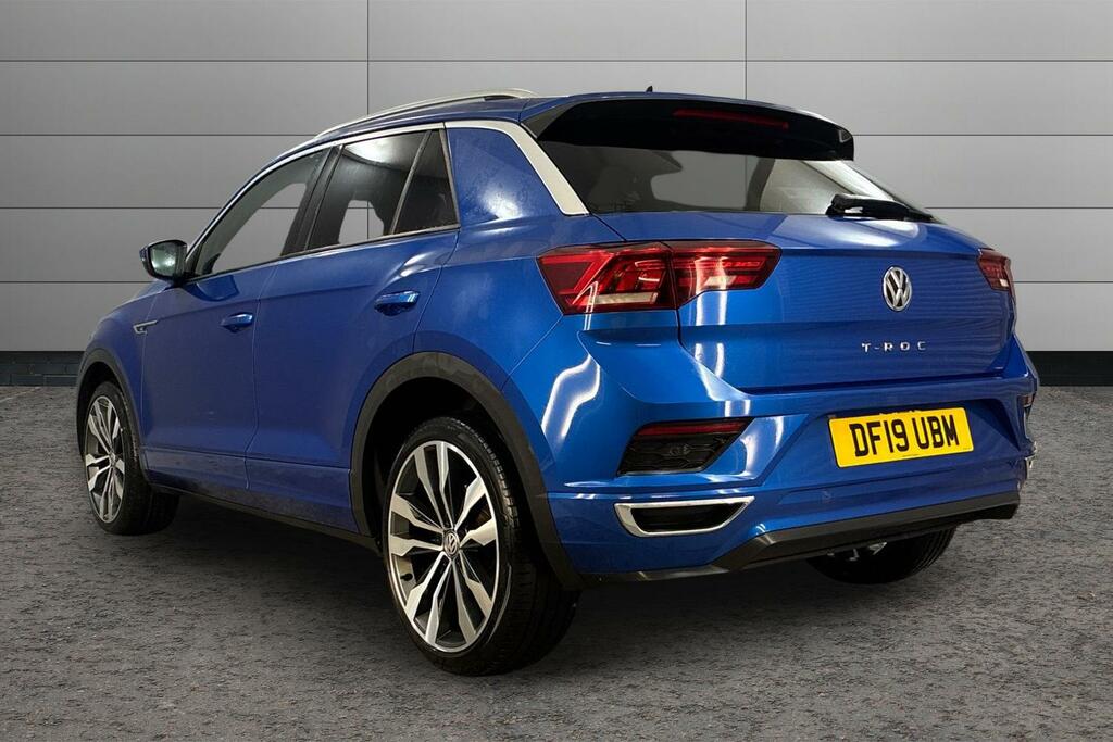 Volkswagen T-Roc 1.6 Tdi R-line DF19UBM Blue #3