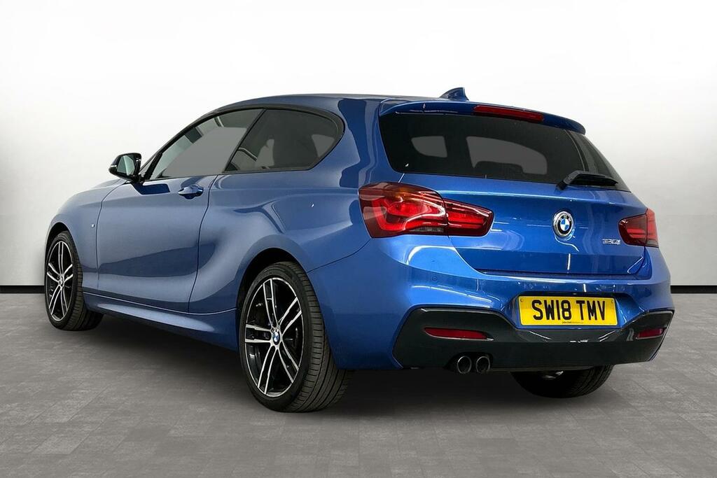 BMW 1 Series 120I M Sport Shadow Edition 3-Door SW18TMV Blue #2