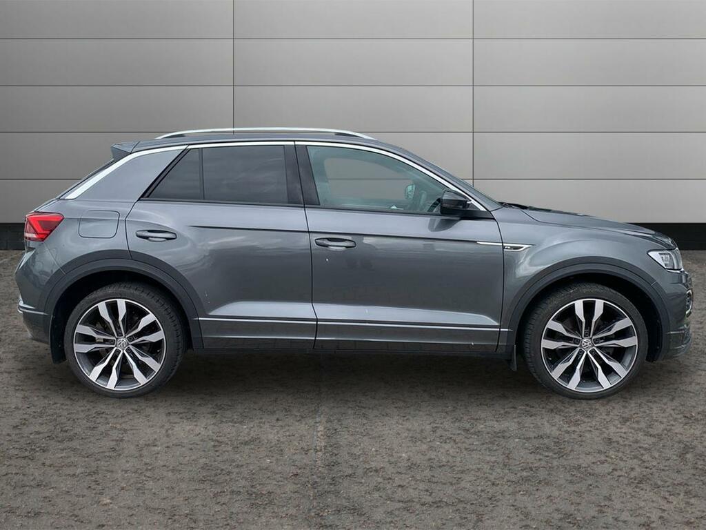 Volkswagen T-Roc 1.5 Tsi Evo R-line Grey #4