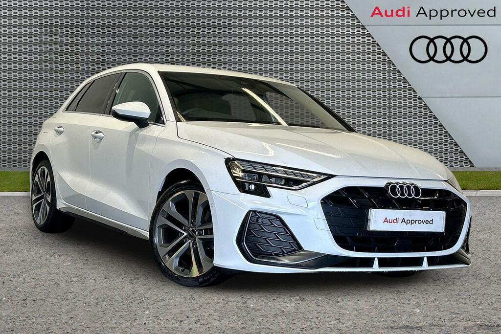 Audi A3 S Line 35 Tfsi 150 Ps 6-Speed White