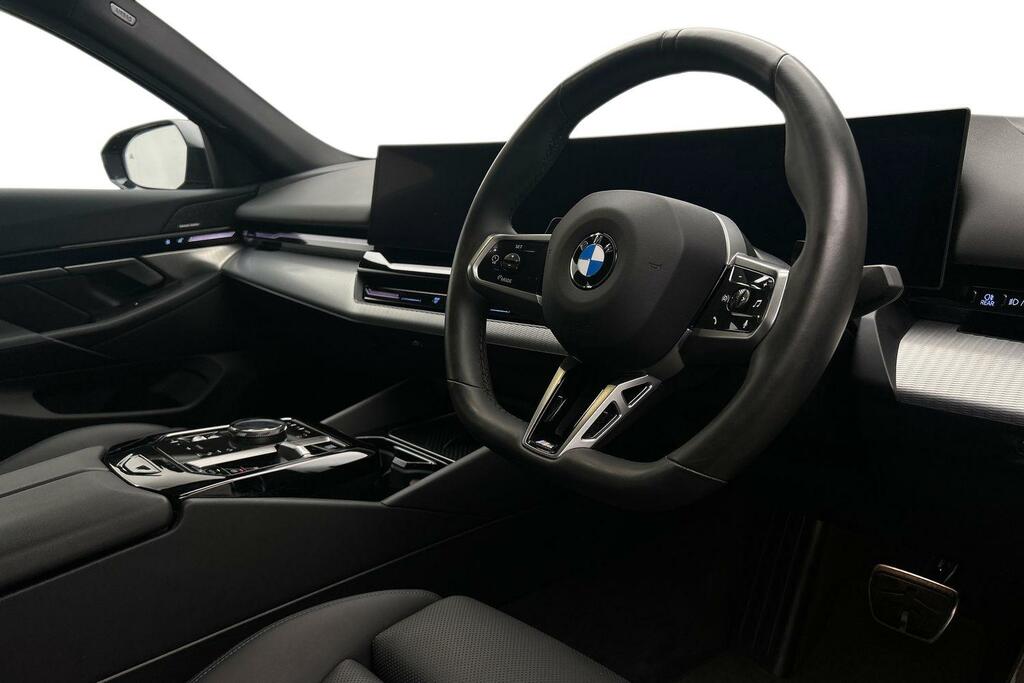 BMW 5 Series 520I M Sport Saloon Grey #6