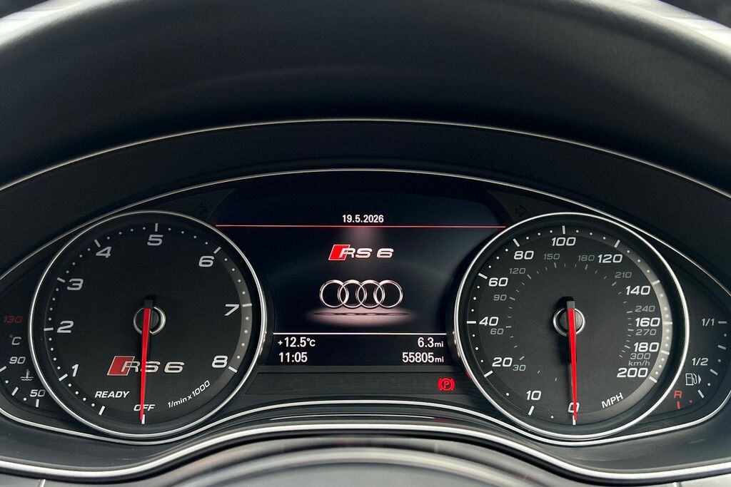 Audi RS6 Avant 4.0 Tfsi V8 Performance Tiptronic Quattro Euro 6 Black #15