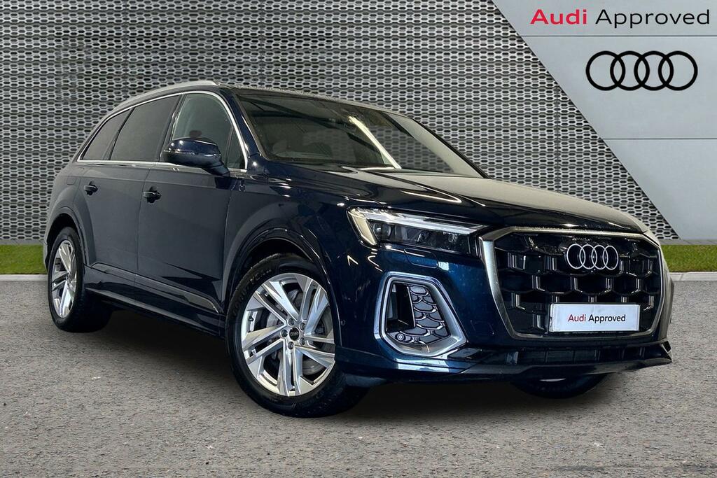 Audi Q7 Suv S Line 50 Tdi Quattro 286 Ps Tiptronic Blue