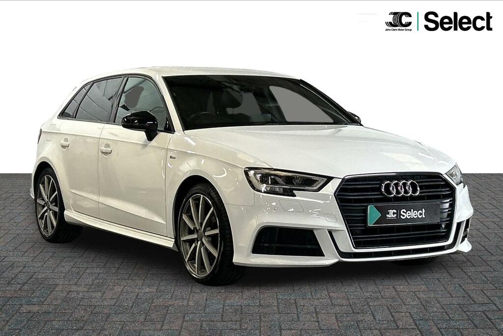 Audi A3 1.5 Tfsi Cod Black Edition Sportback Euro 6 Ss White
