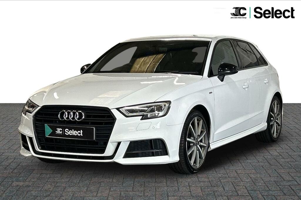 Audi A3 1.5 Tfsi Cod Black Edition Sportback Euro 6 Ss CX18GVL White #3