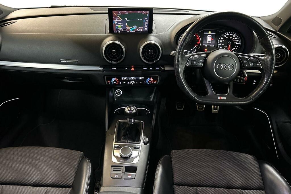 Audi A3 1.5 Tfsi Cod Black Edition Sportback Euro 6 Ss CX18GVL White #5
