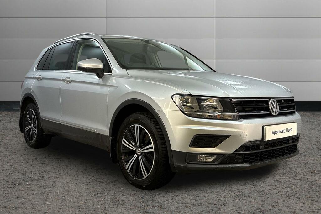 Volkswagen Tiguan 2.0 Tdi 150 4Motion Se Nav Dsg Silver