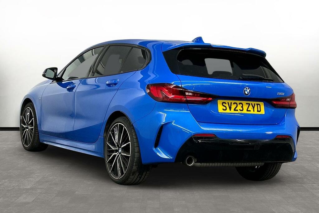 BMW 1 Series 118I M Sport SV23ZYD Blue #2