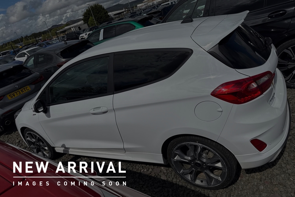 Ford Fiesta 1.0T Ecoboost Mhev St-line X Edition Euro 6 Ss FY21VKM White #4