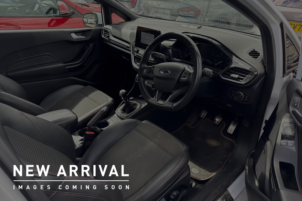 Ford Fiesta 1.0T Ecoboost Mhev St-line X Edition Euro 6 Ss FY21VKM White #2