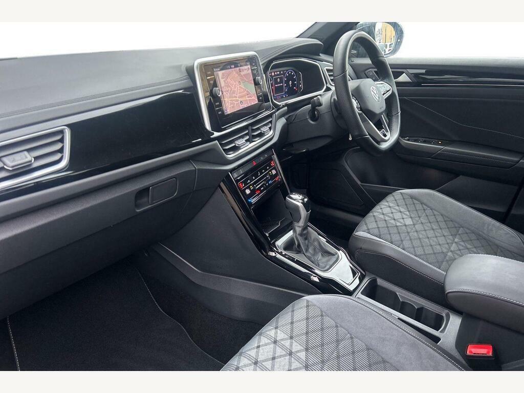 Volkswagen T-Roc 1.5 Tsi R-line Dsg MW72GBO Black #2