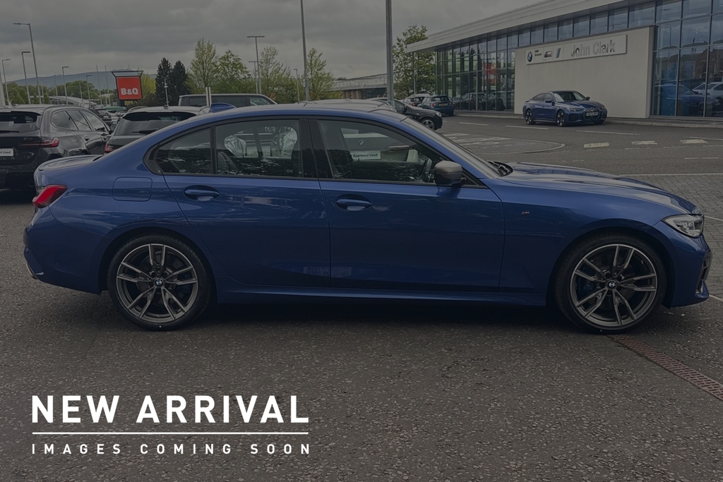 BMW 3 Series M340d Xdrive Saloon Blue #4