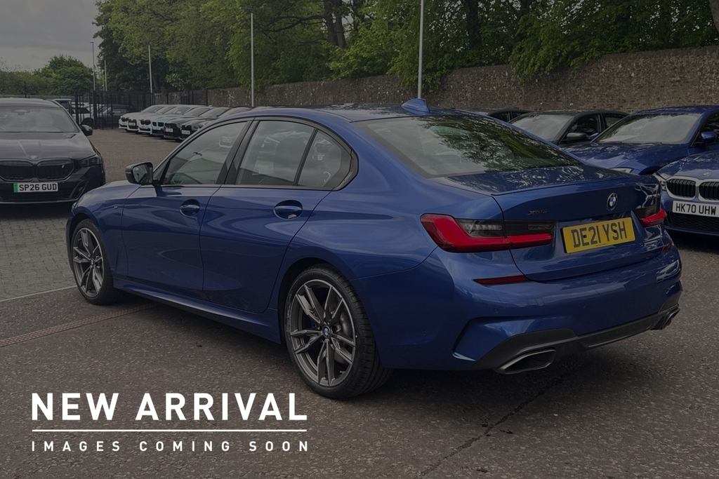 BMW 3 Series M340d Xdrive Saloon Blue #3