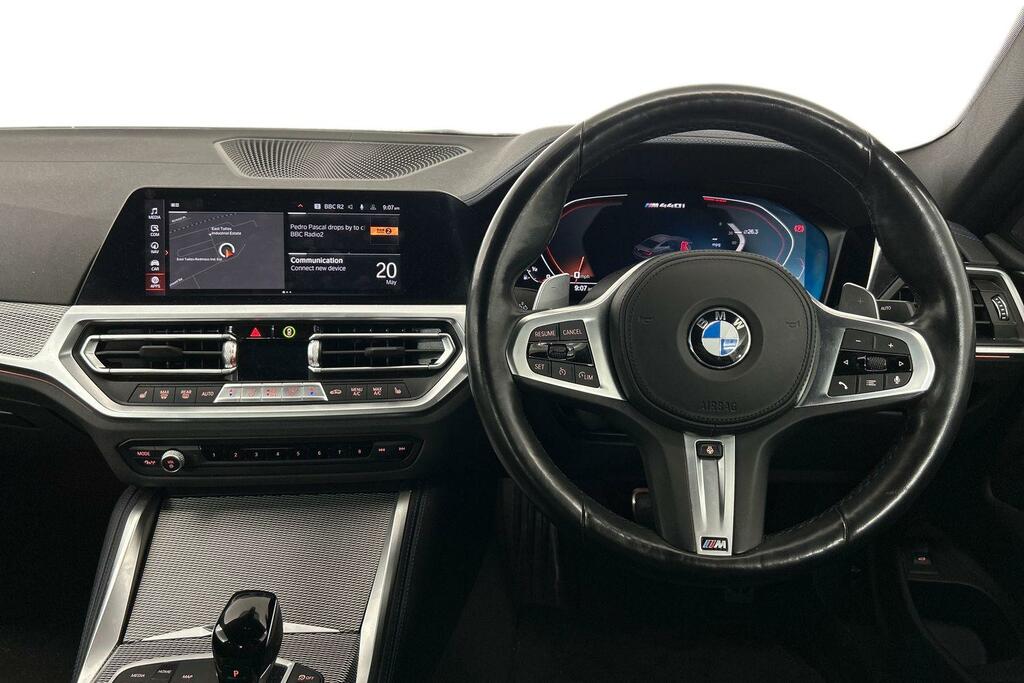 BMW 4 Series Gran Coupe M440i Xdrive Coupe SW22CHJ Black #5