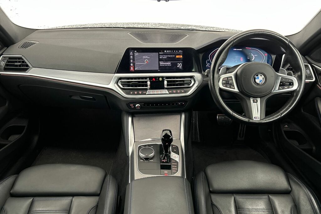 BMW 4 Series Gran Coupe M440i Xdrive Coupe SW22CHJ Black #4