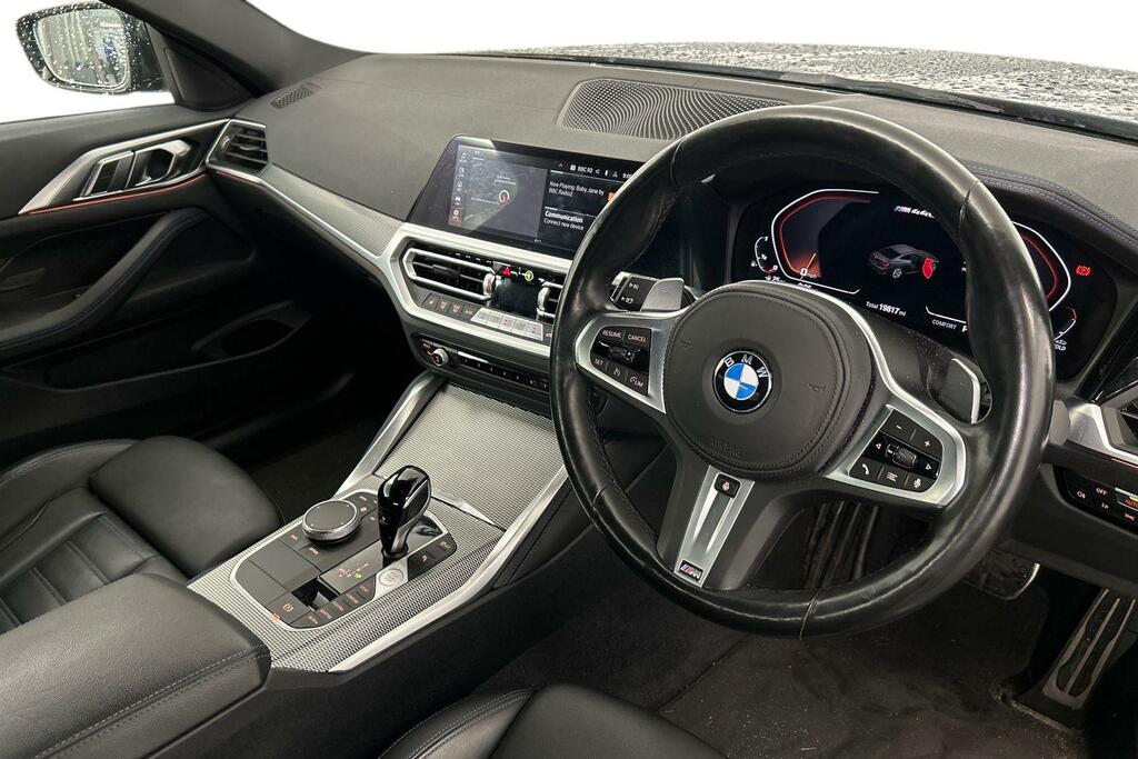 BMW 4 Series Gran Coupe M440i Xdrive Coupe SW22CHJ Black #6
