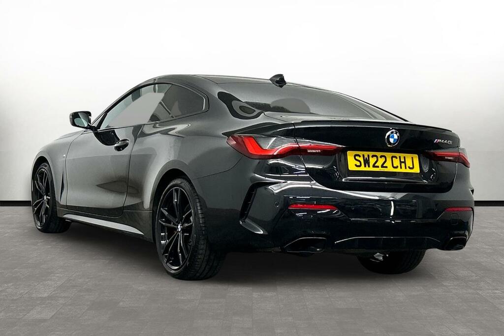BMW 4 Series Gran Coupe M440i Xdrive Coupe SW22CHJ Black #2