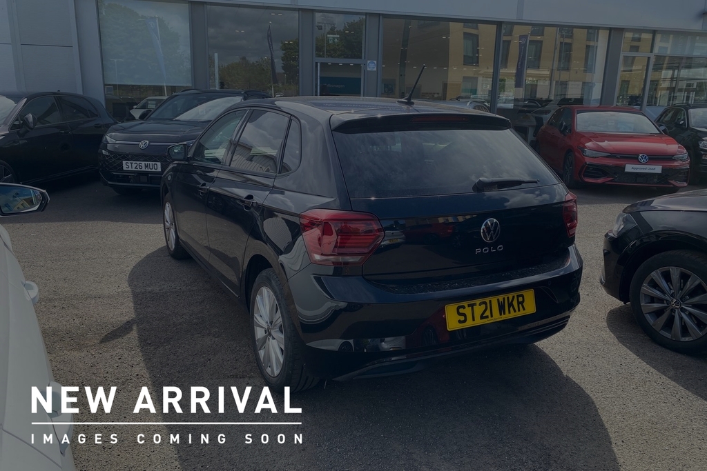 Volkswagen Polo 1.0 Tsi 95 Match ST21WKR Black #3