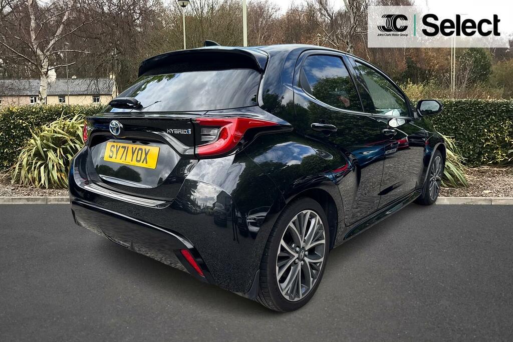 Toyota Yaris 1.5 Vvt-h Excel Hatchback Hybrid E-cvt SY71YOX Black #2