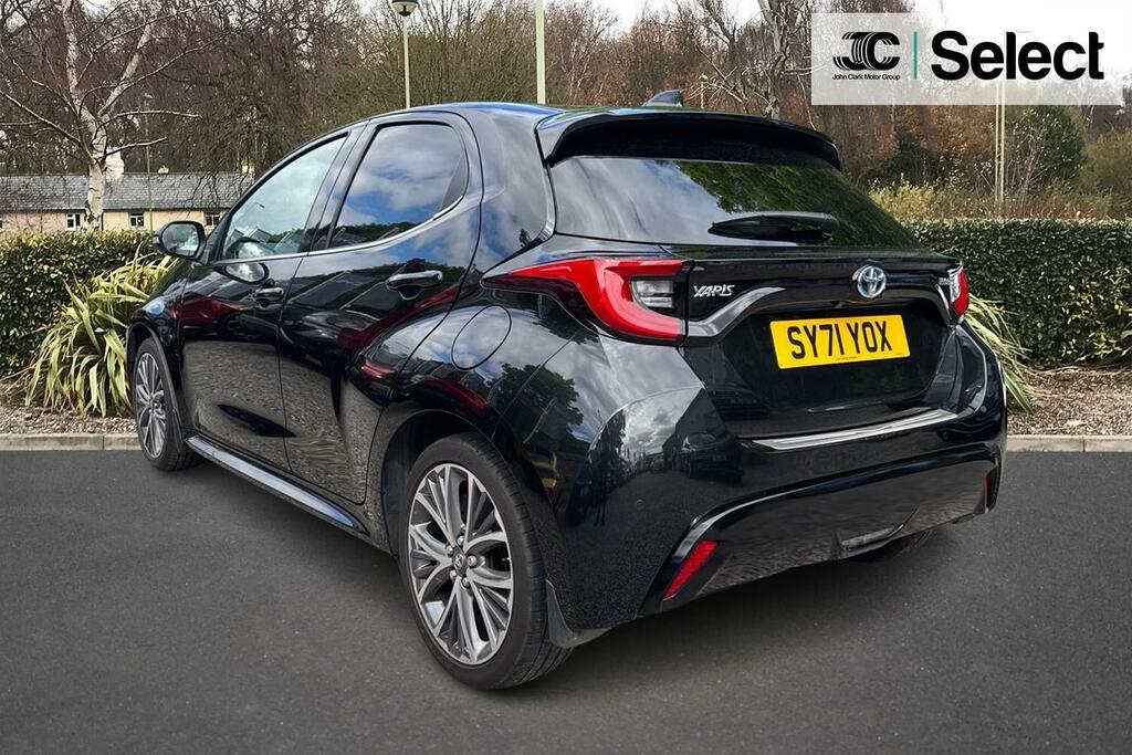 Toyota Yaris 1.5 Vvt-h Excel Hatchback Hybrid E-cvt SY71YOX Black #4