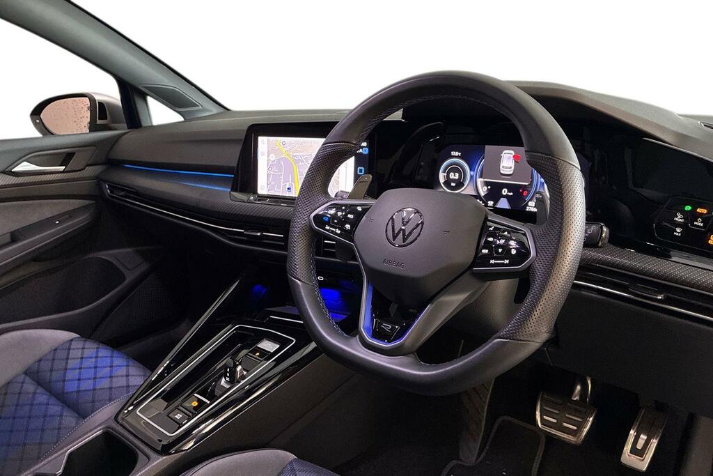 Volkswagen Golf 2.0 Tsi 320 R 4Motion Dsg ST73XPC Blue #6