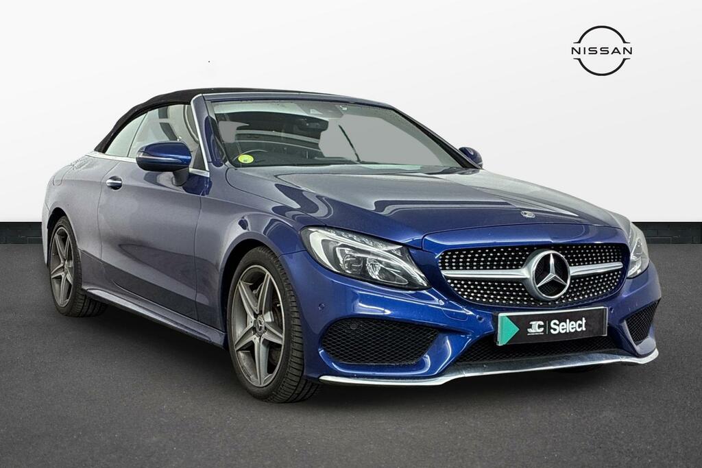 Mercedes-Benz C Class 2.1 C250d Amg Line Cabriolet G-tronic Blue