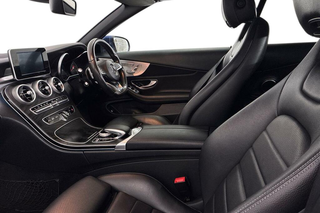 Mercedes-Benz C Class 2.1 C250d Amg Line Cabriolet G-tronic KT18VPC Blue #6
