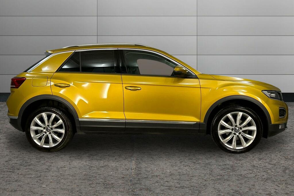 Volkswagen T-Roc 1.5 Tsi Evo Sel Dsg BV71VKS Yellow #4