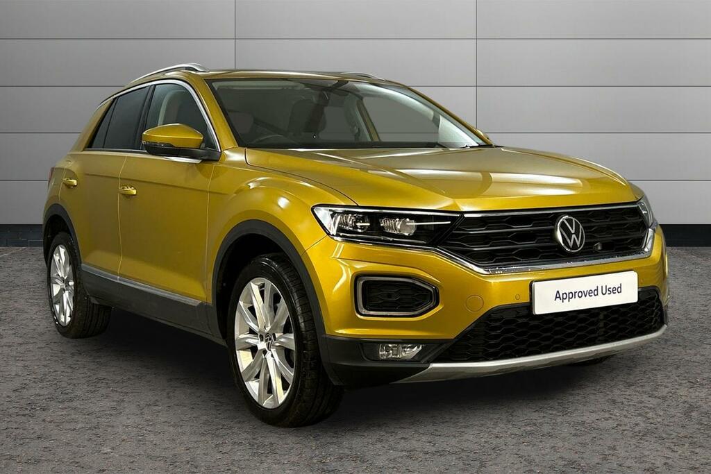 Volkswagen T-Roc 1.5 Tsi Evo Sel Dsg Yellow