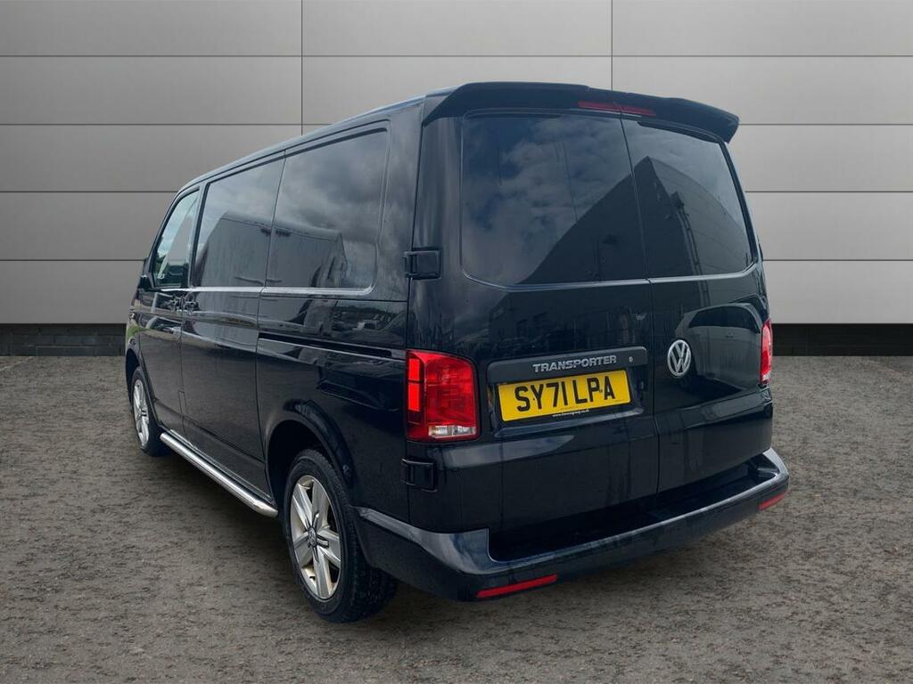 Volkswagen Transporter 2.0 Tdi 110 Highline Van SY71LPA Black #6