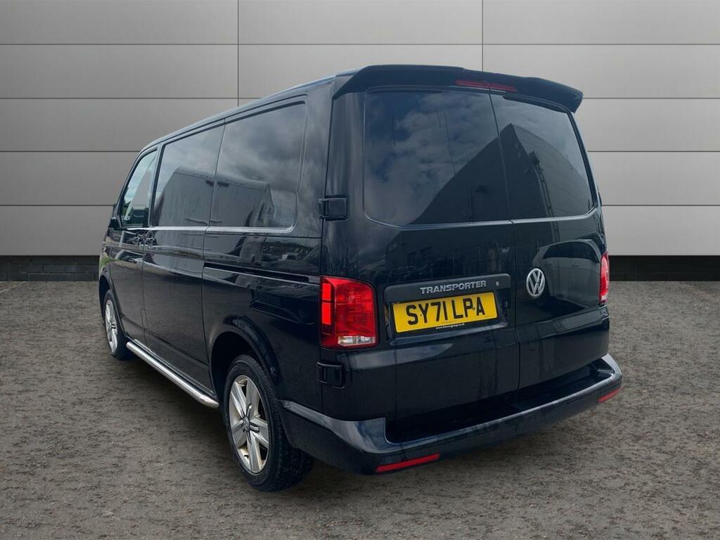 Volkswagen Transporter 2.0 Tdi 110 Highline Van SY71LPA Black #5