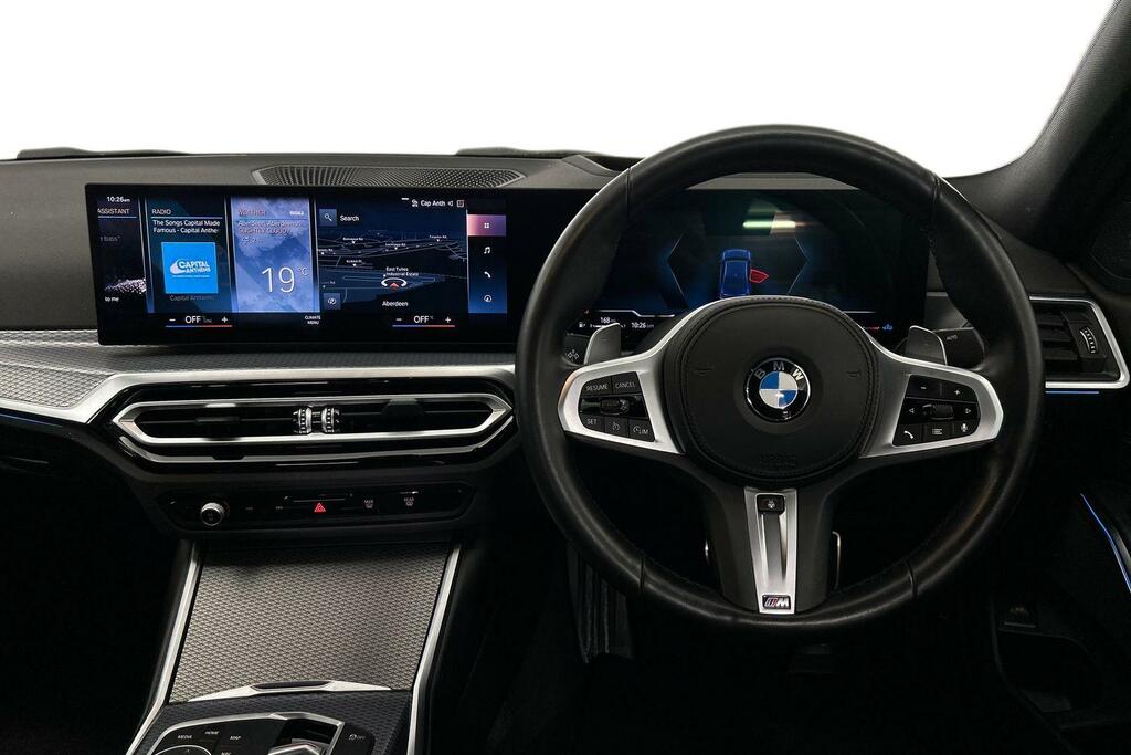 BMW 3 Series 320I M Sport Saloon YL23OLX Blue #5