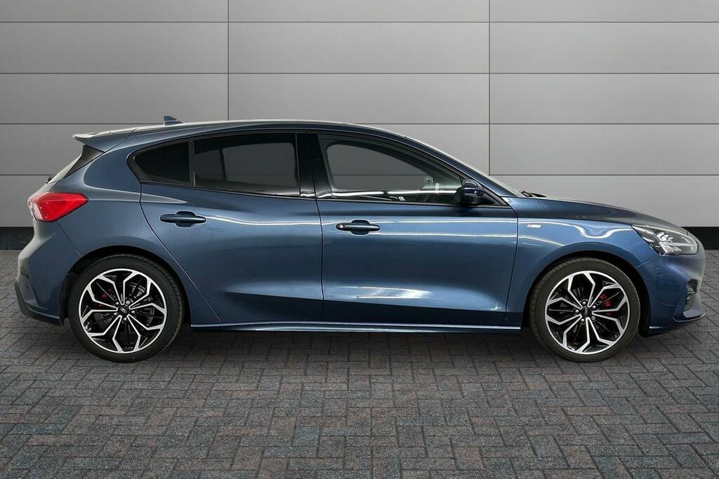 Ford Focus 1.0 Ecoboost Hybrid Mhev 125 St-line X Edition PJ71NRO Blue #4