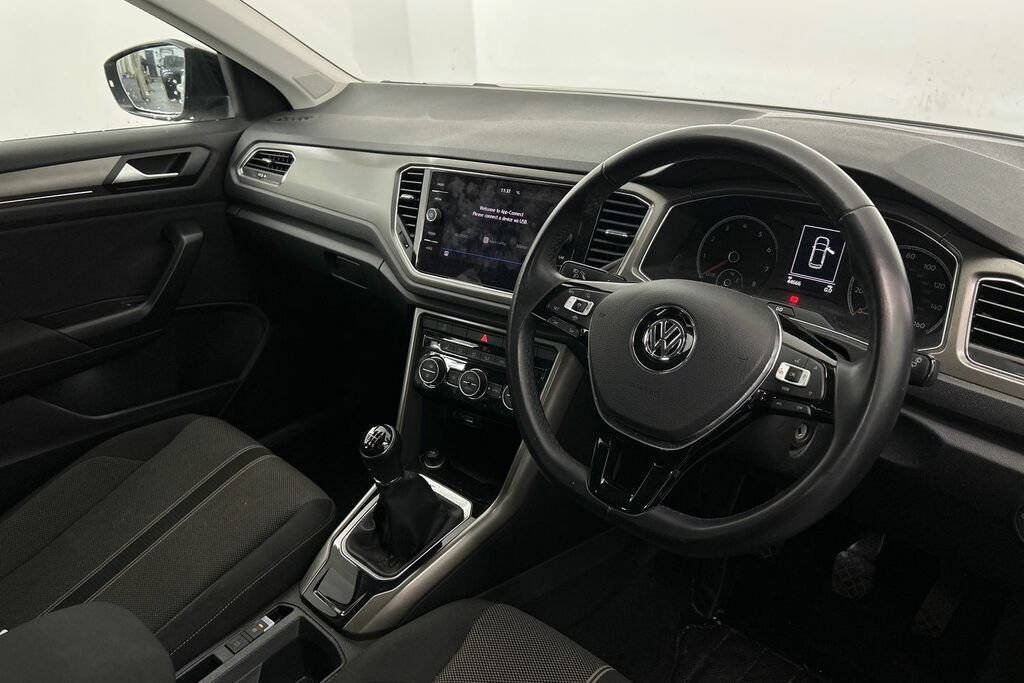 Volkswagen T-Roc 1.0 Tsi Design SV70OXD White #6