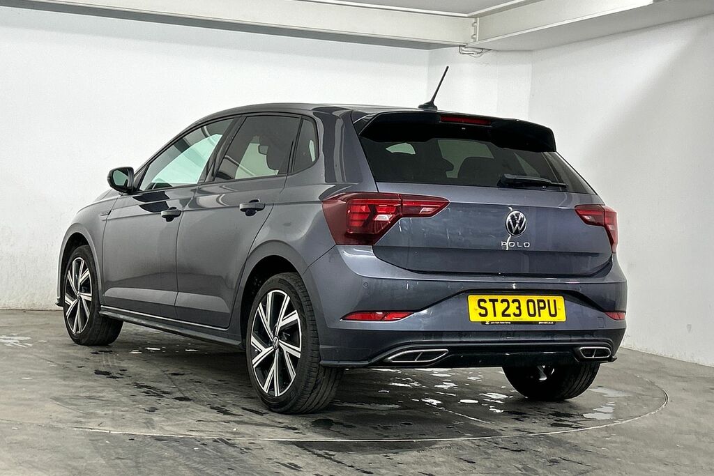 Volkswagen Polo 1.0 Tsi R-line ST23OPU Grey #3