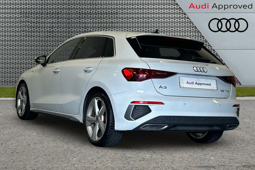 Audi A3 S Line 35 Tfsi 150 Ps S Tronic SW21HYF White #3