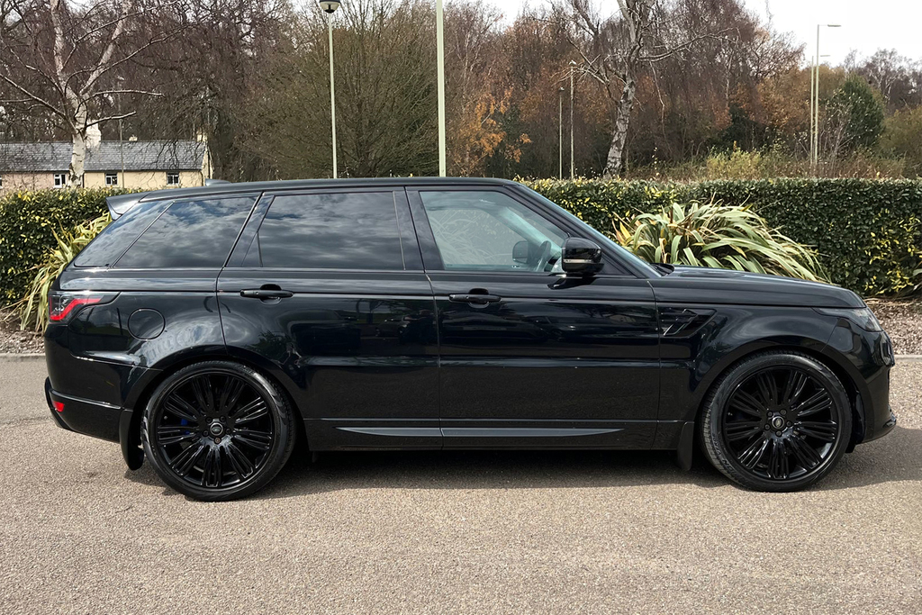 Land Rover Range Rover Sport Sdv6 Hse Dynamic SY68MDN Black #5