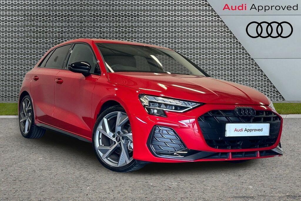 Audi A3 Black Edition 35 Tfsi 150 Ps 6-Speed Red